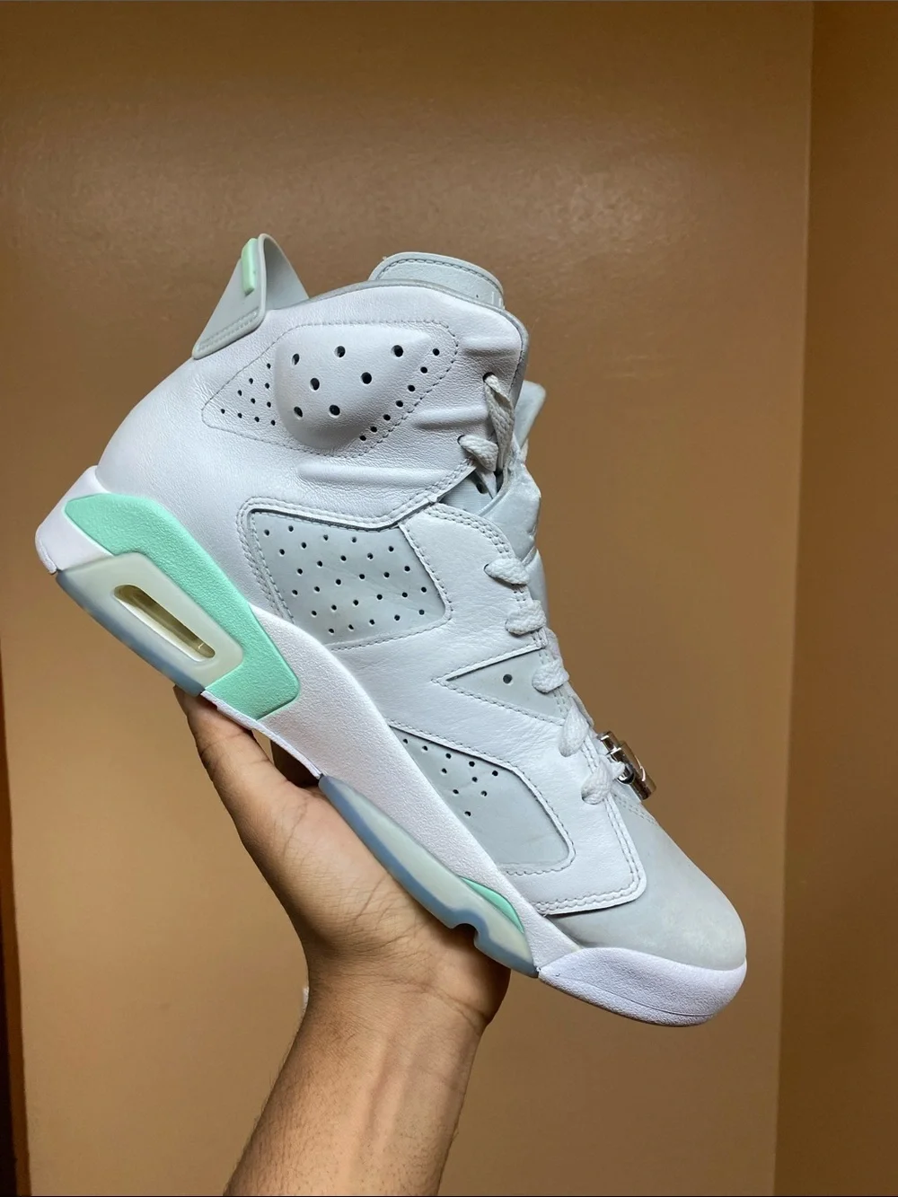 2022 Air Jordan 6 Retro Mint Foam Size 11 Women’s Size 9.5 Men’s DQ4914-103